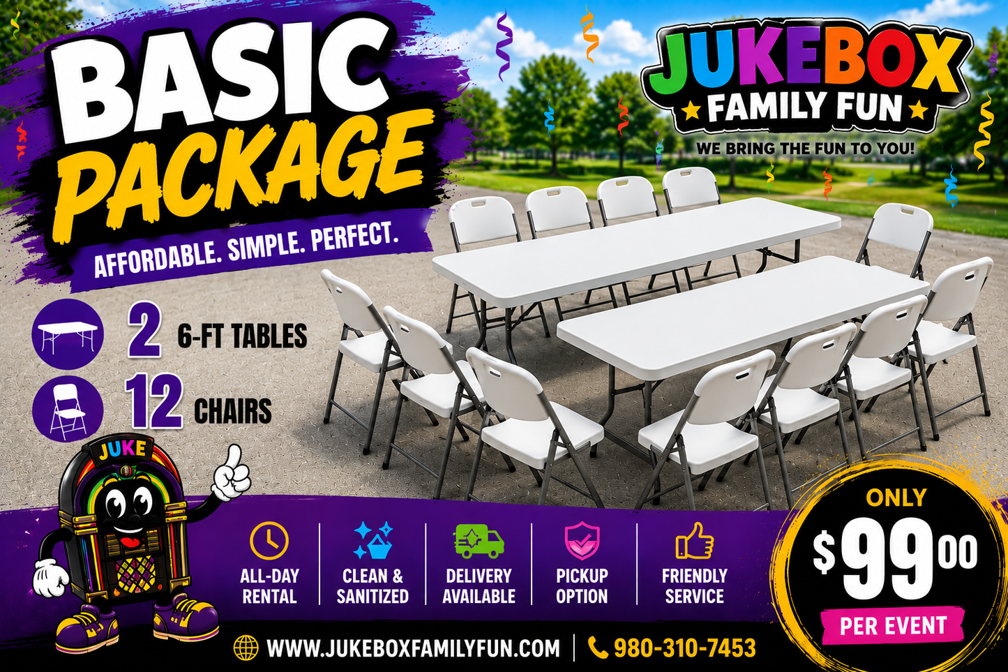 🎉 Basic Event Package